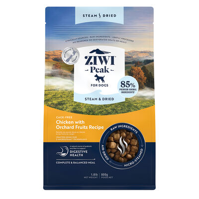 ZIWI, Peak Steam & Dried Chicken with Orchard Fruits Dog Food